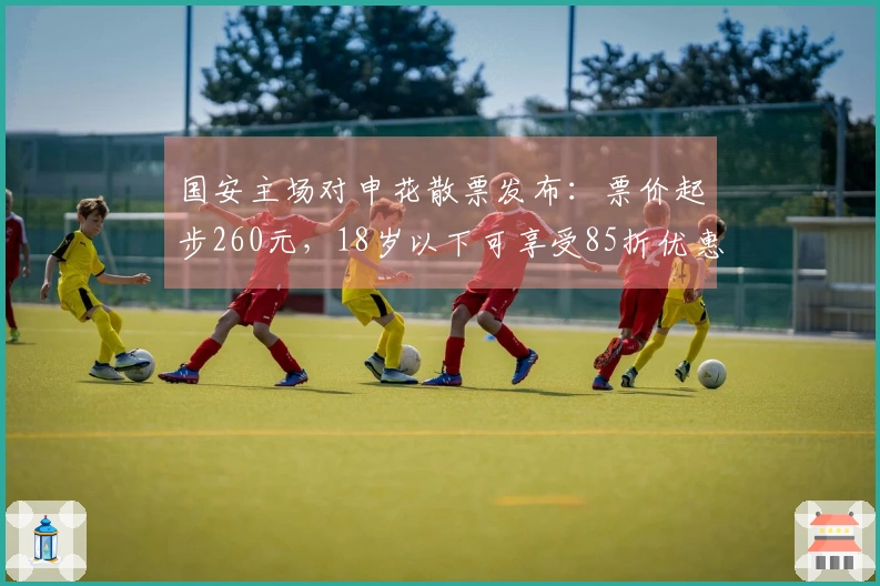 国安主场对申花散票发布：票价起步260元，18岁以下可享受85折优惠